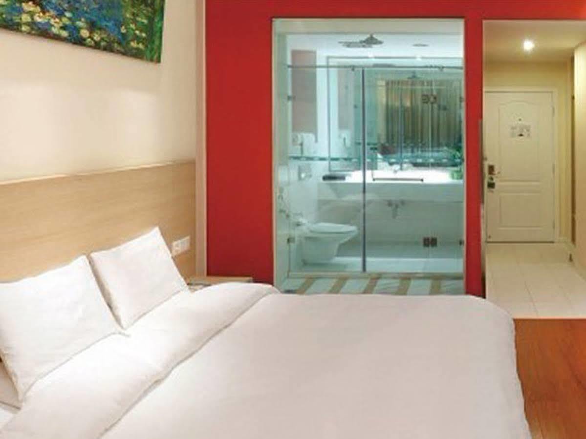 Hanting Hotel Peking Exterior foto